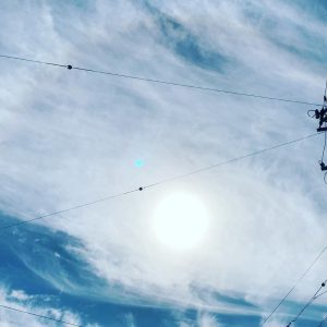 空の写真　パワフルな雲